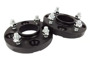 Set Schroefadapters Zwart 20MM 5X108 63,4 +C - 14x1.5 Tapeind WA2040