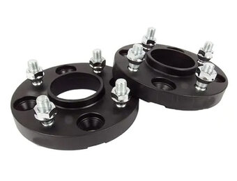 Set Schroefadapters Zwart 20MM 5X108 63,4 +C - 14x1.5 Tapeind WA2040