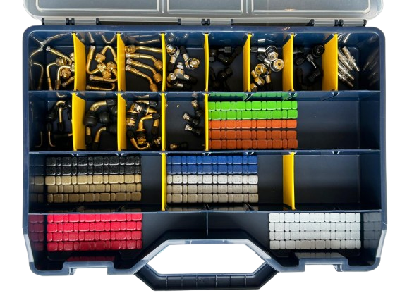 Motor/Scooter Ventielen & Kleefgewicht Assortimentkoffer