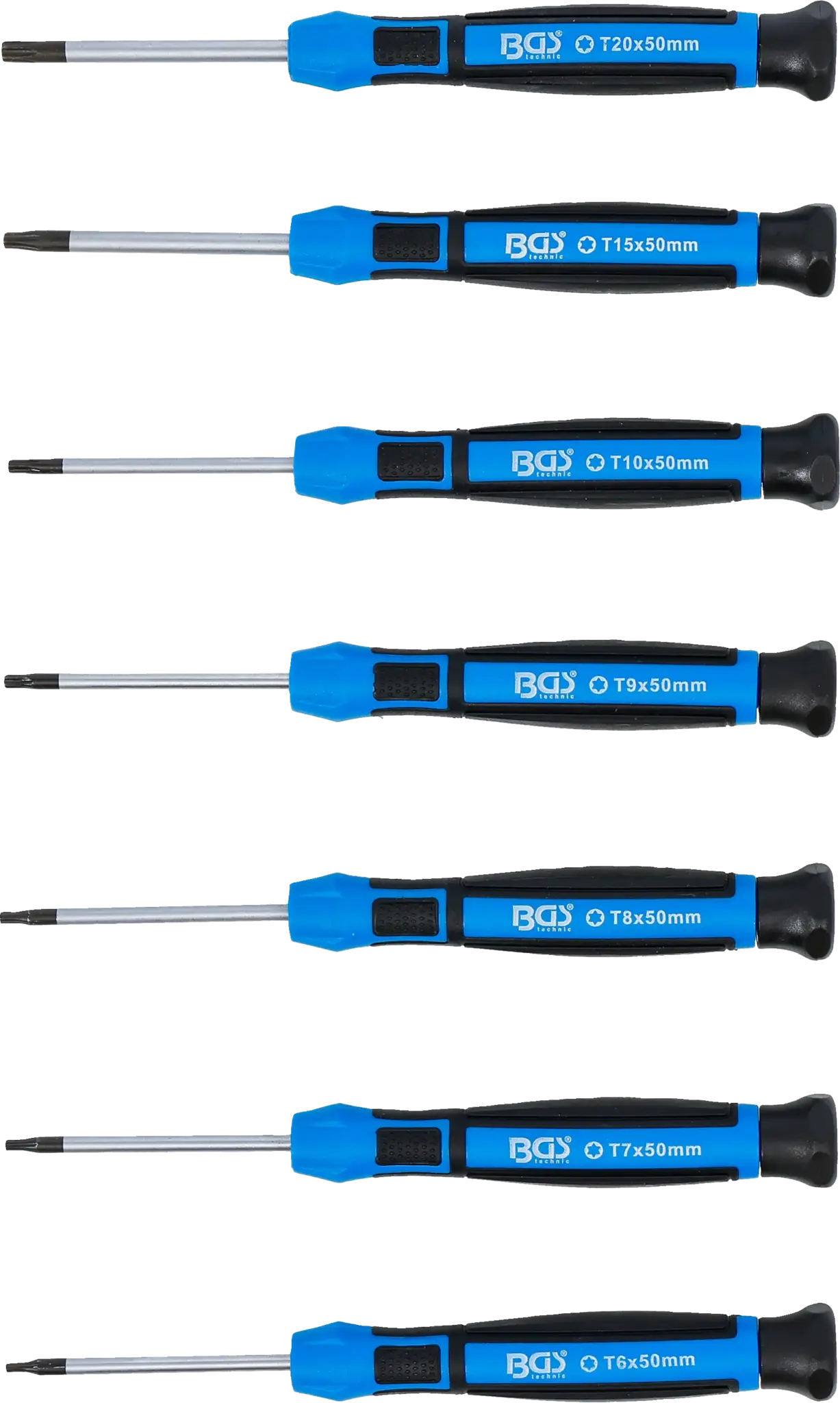 BGS Micro Schroevendraaierset Torx (7-delig)
