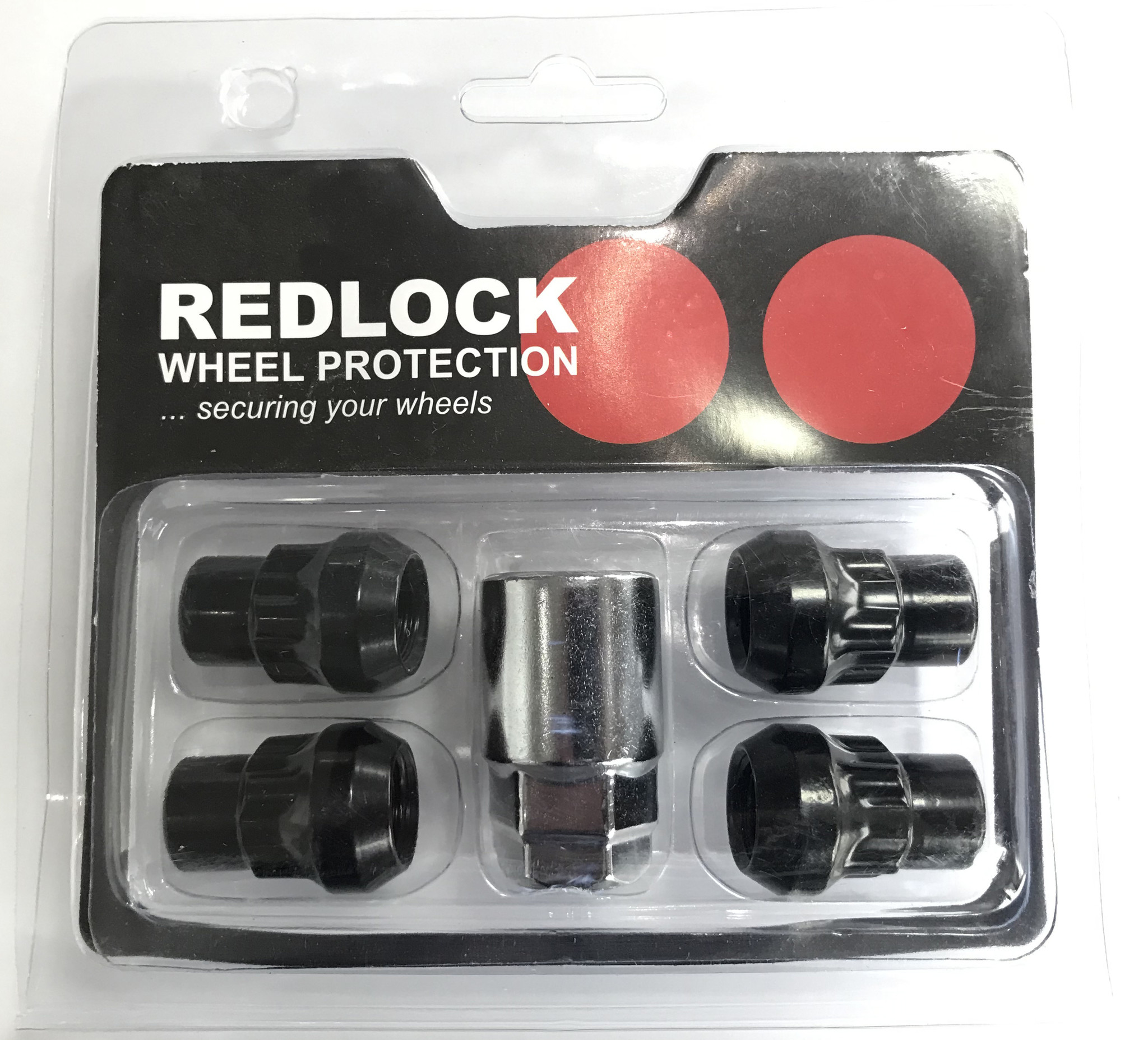 Slotmoeren Redlock Conisch 14 x 1,50 - 32mm - KOP19/21 Zwart