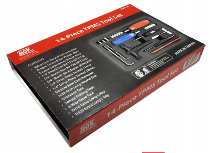 AOK TPMS Momentsleutel Set (14-delig)