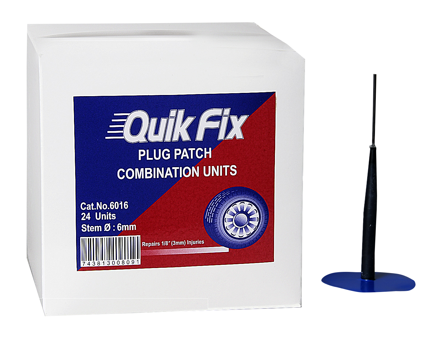 Quikfix Combipleister 6mm (24st)