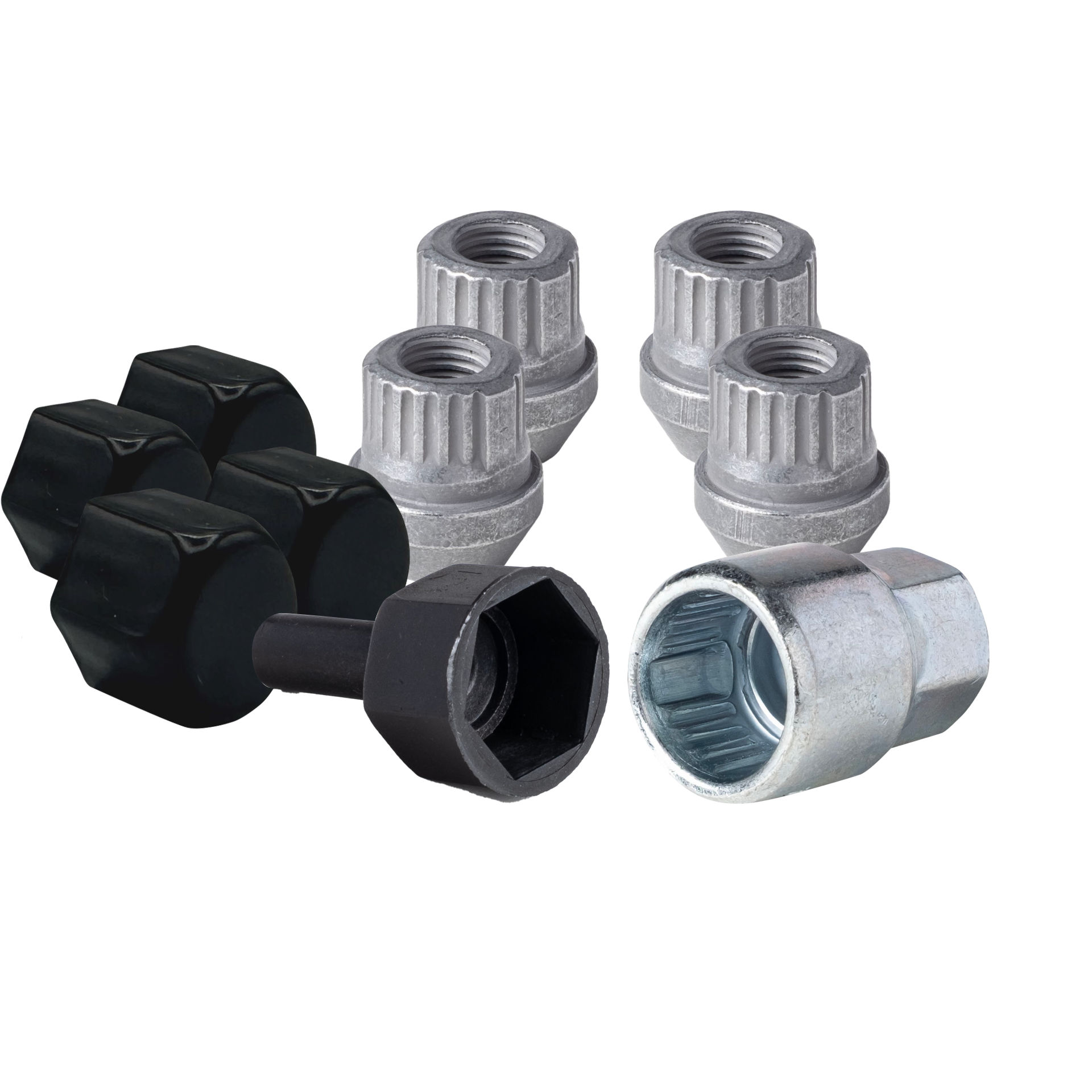 Slotmoeren Locky D3 Conisch Open 12 x 1,50 - L27 mm - KOP21
