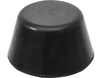 BGS Rubber Beschermblok Rond voor Hefplatforms Ø105mm