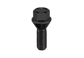 Wielbouten 12 x 1.25 x 42 K17 Zwart B133B