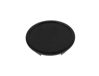 Universele Audi Naafdop 65mm Vlak met Rand Zwart