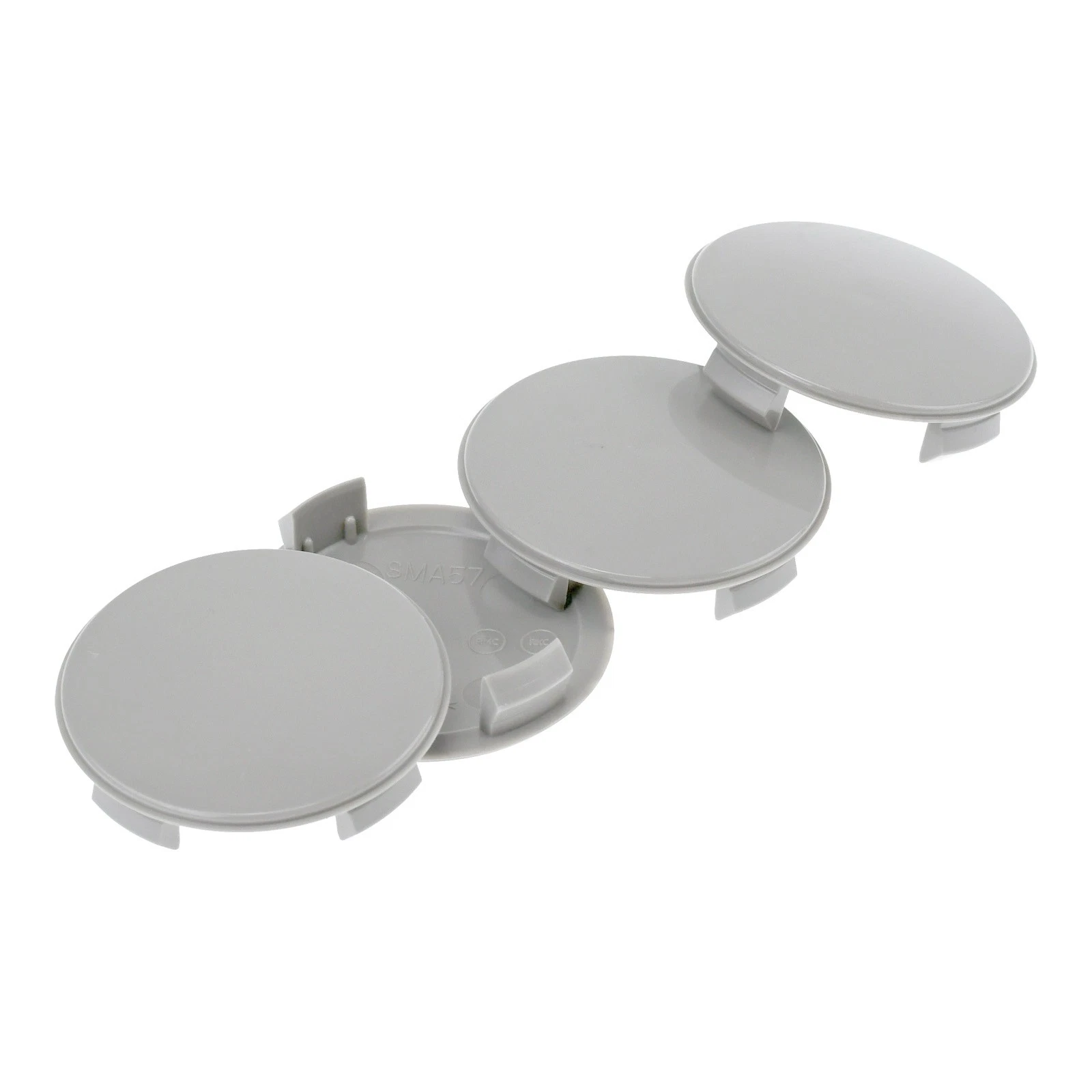 Universele Smart Naafdop 57mm Gebolt Grijs