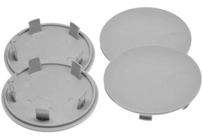 Universele Porsche Naafdop 76mm Konkav Gebolt Grijs