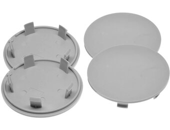 Universele Porsche Naafdop 76mm Konkav Gebolt Grijs