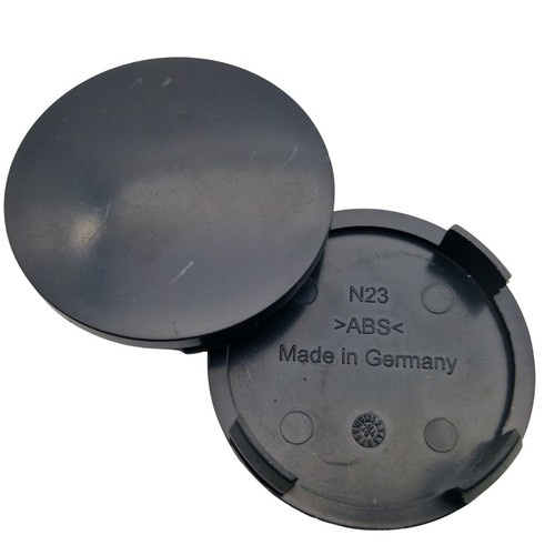 Universele Naafdop 60mm Gebolt Zwart Alutec, RIAL, Anzio