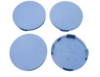 Universele Naafdop 64mm Vlak Grijs Alutec, RIAL, Anzio