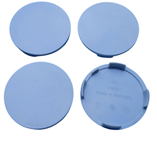Universele Naafdop 64mm Vlak Grijs Alutec, RIAL, Anzio