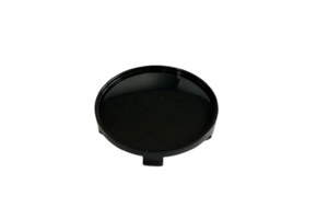 Universele BMW naafdop 68mm licht gebolt met rand zwart
