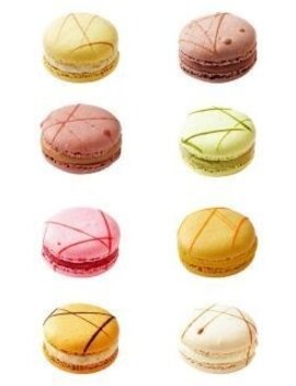 La Rose Noire LA ROSE NOIRE HAND CRAFTED ASSORTED NON-AZO MACARONS 96X15-17G