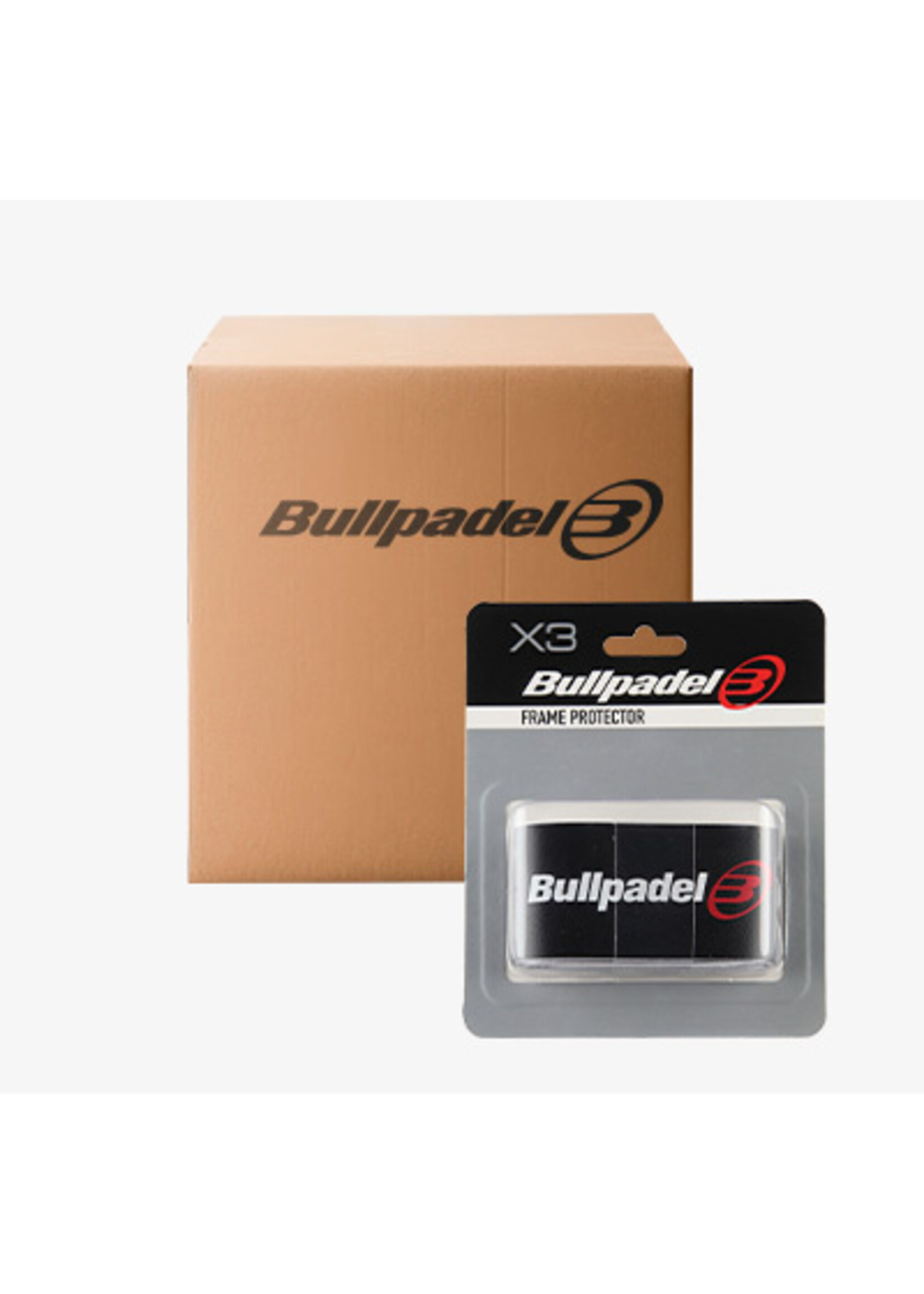 Bullpadel 12 Box Protector Bullpadel FRAME Black 16 005