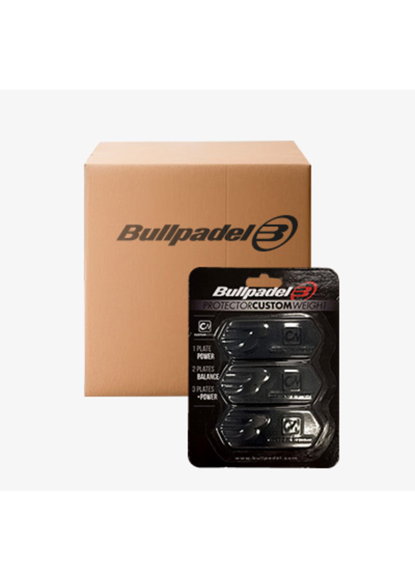 Bullpadel 12 Box Protector Bullpadel Black Custom weight 005