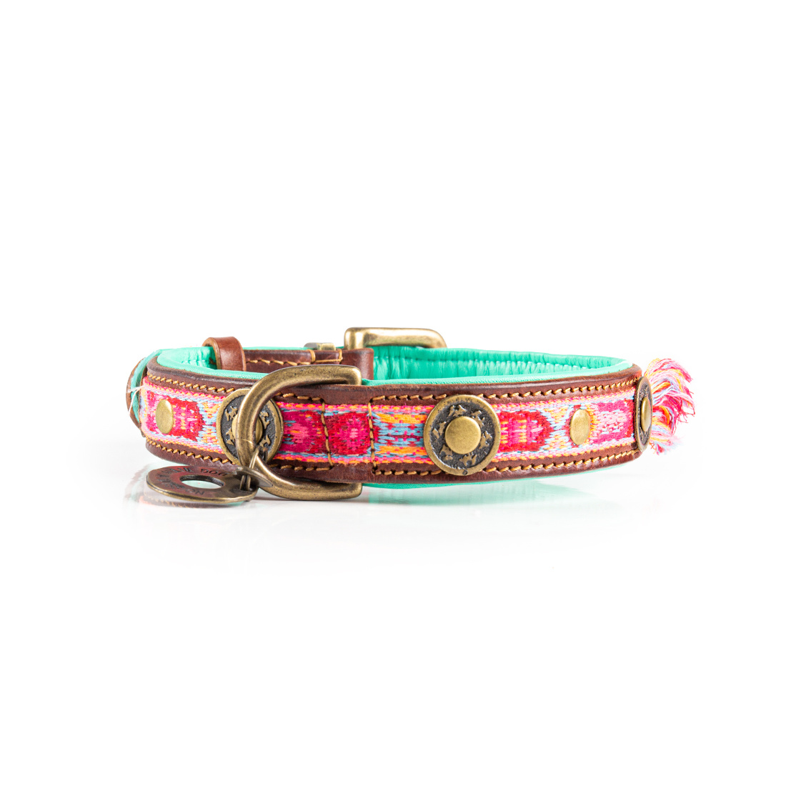 BOHO Hundehalsband - in pink – Dogstar Summer and Friends
