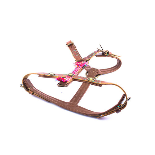 Boho Rosa Dog Harness