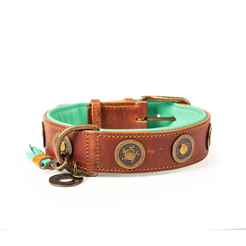 Tough Brown Urban Collar - Dog with a Mission