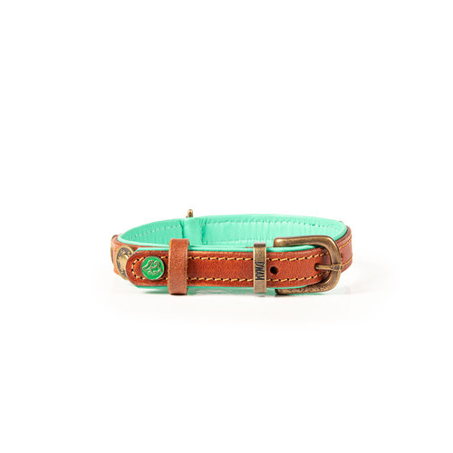 Robustes braunes Urban Collar - Dog with a Mission