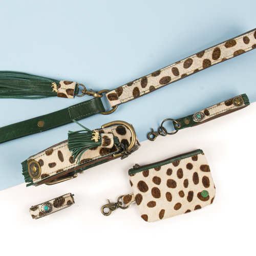 Ivy hondenhalsband met dierenprint - Dog with a Mission