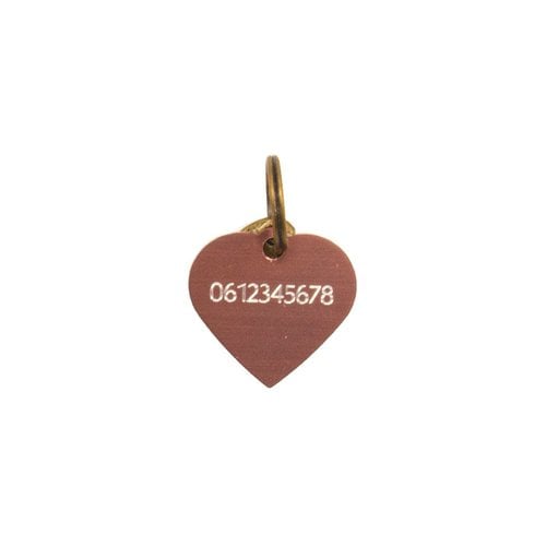 Dog with a Mission Dog tag rose gold heart S