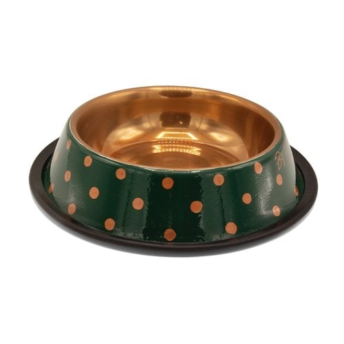 Dog with a Mission Forest Green feeding bowl