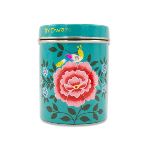 Flower Fest tin for dog biscuits