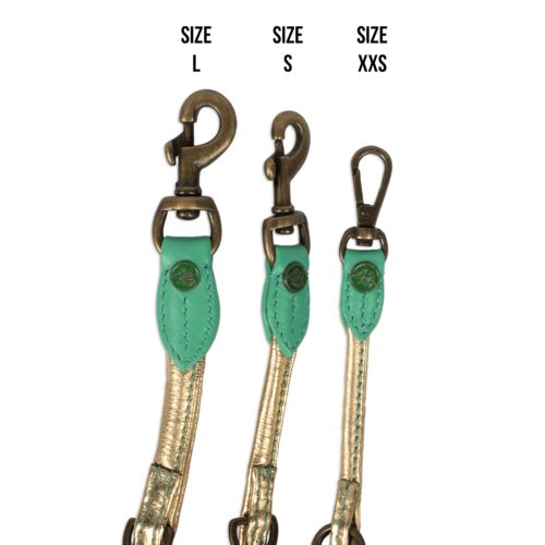 Extra Long Rich Turquoise Dog Leash