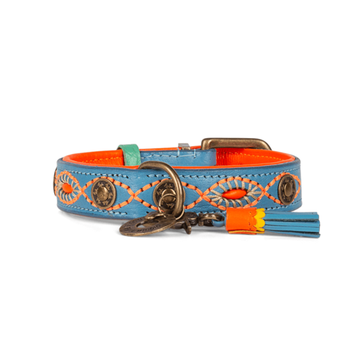 Jones Blue Dog Collar - Dog with a Mission