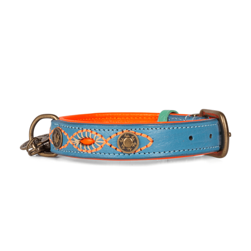 Jones Blue Dog Collar - Dog with a Mission