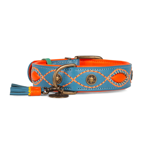 Jones Blue Dog Collar - Dog with a Mission