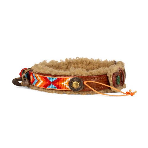 Handgemaakte Halsband uit de Wild Wild West Collectie van Dog with a Mission