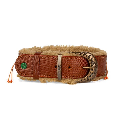 Das handgefertigte Halsband aus der Wild Wild West Kollektion von Dog with a Mission.