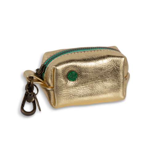 So is the Rosalie Coin purse now a golden button or leather still