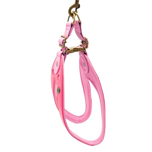 Sweety Step-In Harness: Pink Chic for Dogs