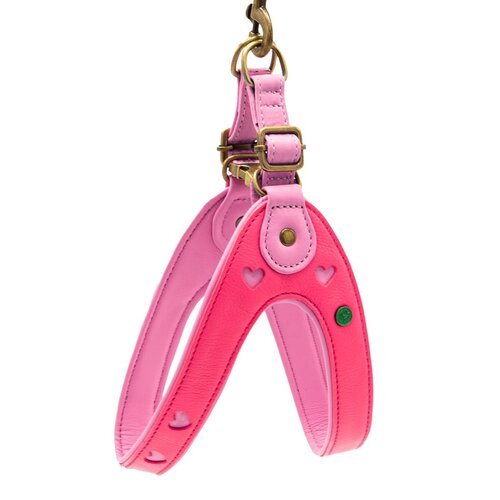 Sweety Step-In Harness: Pink Chic for Dogs