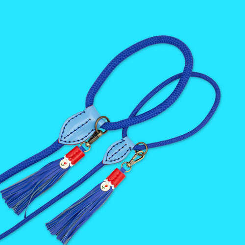 Cobalt Blue Rope Leash 'Dutchie': Style & Quality