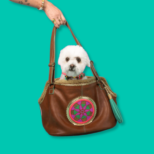 nitraid リアルウィードDOG CARRY BAG Wild One Recycled Knit Everyday Dog Carrier Tote | Urban