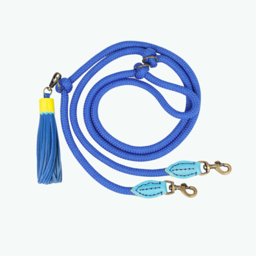 Verstelbare blauwe touwriem - Dog with a Mission Verstelbare blauwe touwriem - Dog with a Mission