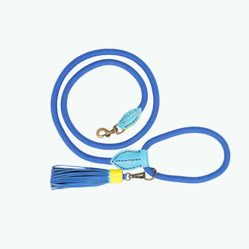 Sky blauwe touwriem - Dog with a Mission Sky blauwe touwriem - Dog with a Mission