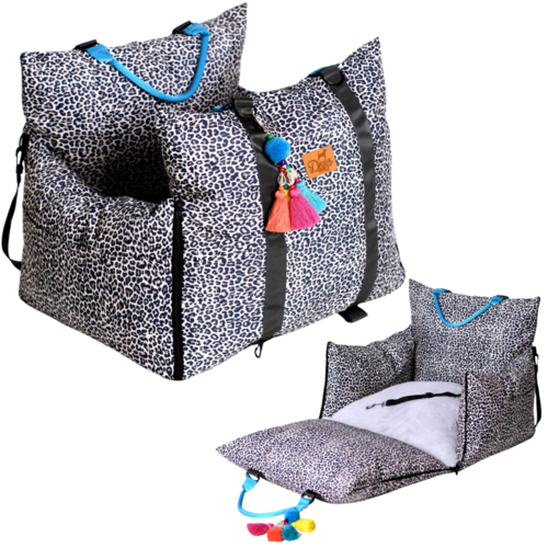 Dogs&Co Autostoel Leopard Dogs&Co Autostoel Leopard