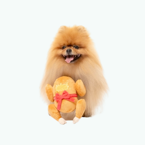 Dog Toy - Let's Get Basted Roast S Dog Toy - Let's Get Basted Roast S