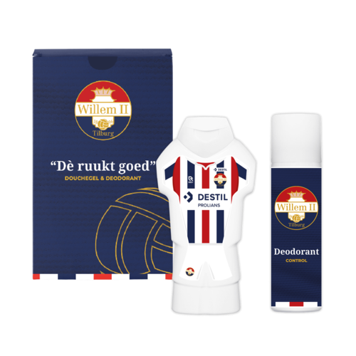 Willem II Giftset "Dè ruukt goed" Willem II Giftset "Dè ruukt goed"