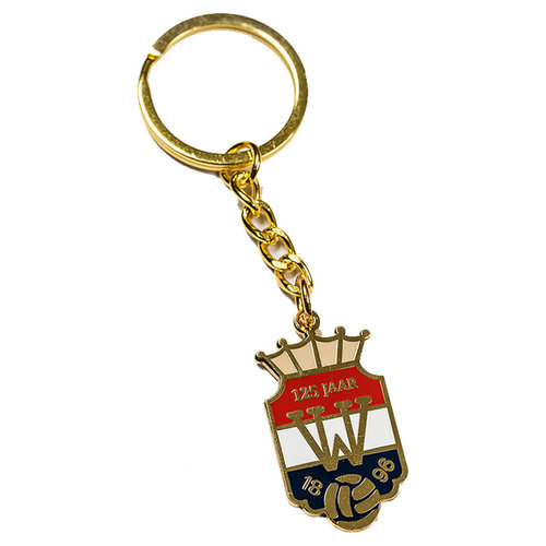 Willem II Jubileum Sleutelhanger - 125 jaar Willem II Jubileum Sleutelhanger - 125 jaar