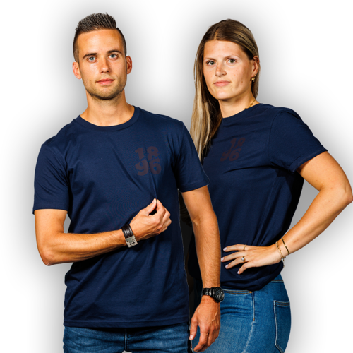 Willem II T-shirt 1896 - Navy Willem II T-shirt 1896 - Navy