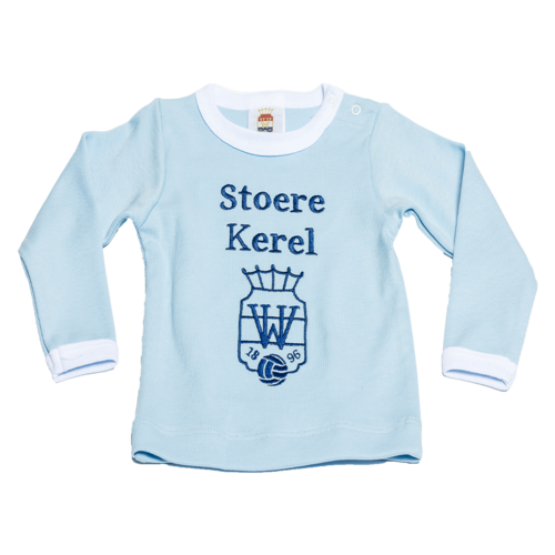 Willem II Baby T-Shirt - Stoere Kerel (3-6 maanden)
