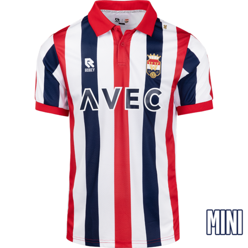 Robey Willem II Thuisshirt 23/24 - Mini Robey Willem II Thuisshirt 23/24 - Mini