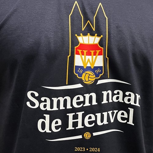 Willem II T-shirt - Samen naar de Heuvel